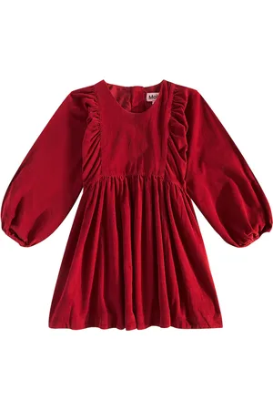 Molo Vestido Caiosi de pana de algodón