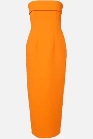 EMILIA WICKSTEAD Vestido midi Keeley de crepé