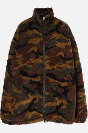 Vetements Chaqueta Camo de forro polar