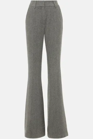 GABRIELA HEARST Pantalones flared Rhein de lana y cachemir