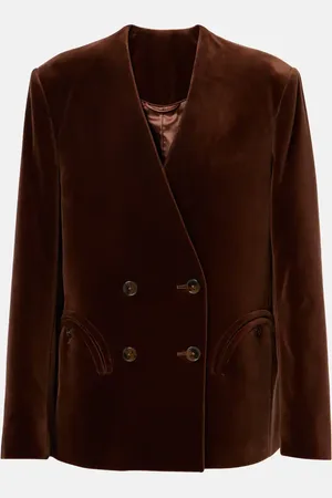 Blazé Milano Blazé Milano Blazer Anytime de terciopelo de algodón