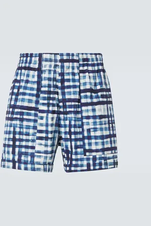 Bottega Veneta Bermudas de algodón a cuadros vichy