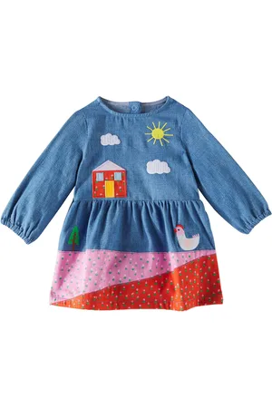 Stella McCartney Bebé - vestido de algodón estampado