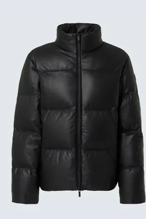 Moncler Chaqueta de plumas Ligont de piel