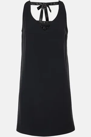 Prada Vestido corto adornado