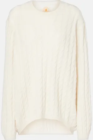 Jardin des Orangers Jersey trenzado de lana y cachemir