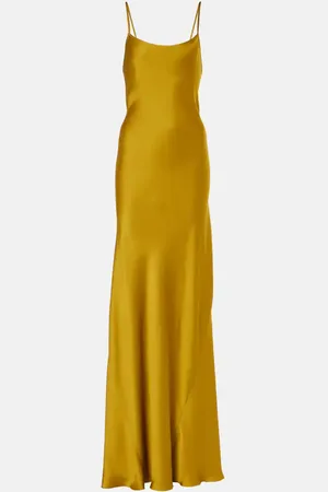 Victoria Beckham Vestido lencero de crepé satén