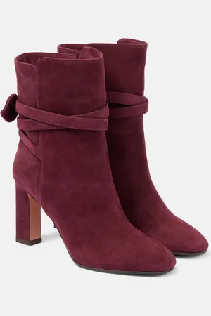Aquazzura Botines Very Bow Tie 85 de ante