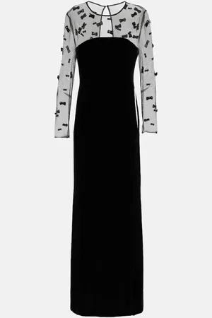 Max Mara Vestido de fiesta Marocco de malla