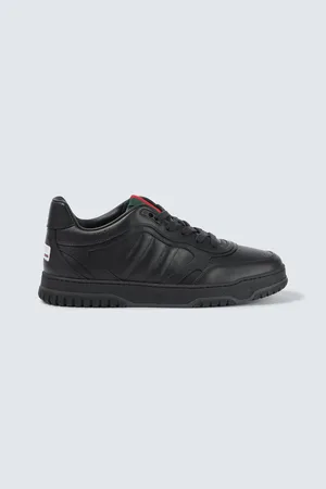 Gucci Zapatillas Re-Web de piel