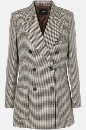 Joseph Blazer Mouline Leandre de mezcla de lana