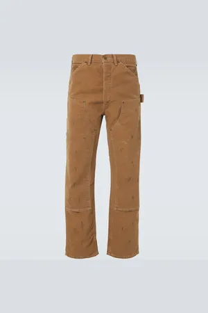 Ralph Lauren Pantalones rectos Hamilton en lona de algodón