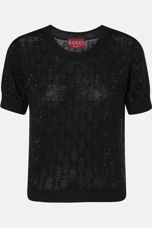 Gucci Top GG Crystal de lana