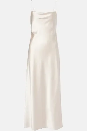 Dorothee Schumacher Vestido lencero Sense Of Shine de mezcla de seda