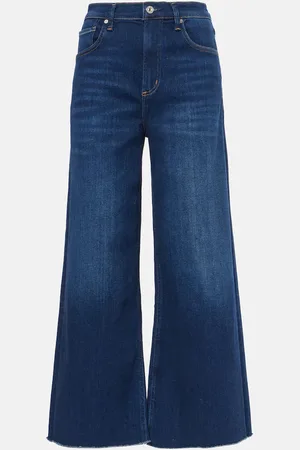 Citizens of Humanity Jeans anchos Lyra de tiro alto cropped