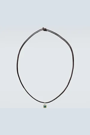Octavia Elizabeth Collar de oro de 18 ct con turmalina