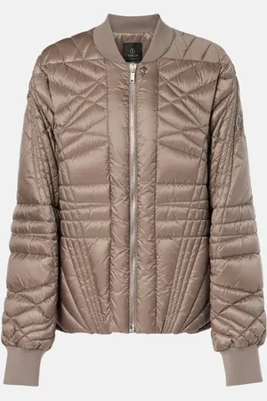 Moncler X Rick Owens chaqueta bomber de plumas Megapenta