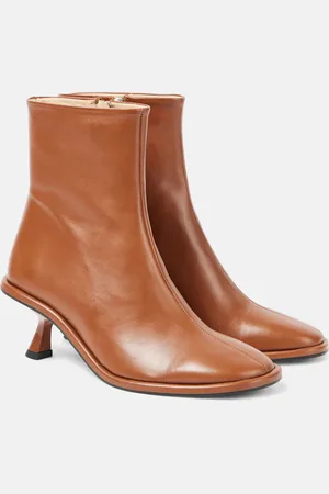 Souliers Martinez Botines Meyer de piel
