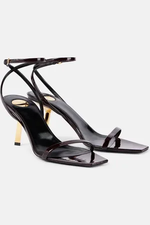 Saint Laurent Sandalias Lee 75 de charol