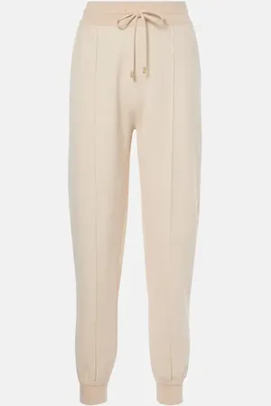 Loro Piana Pantalones Viera de algodón, seda y cachemir