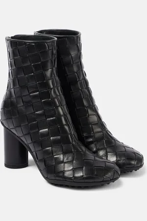 Bottega Veneta Botines de piel Intrecciato