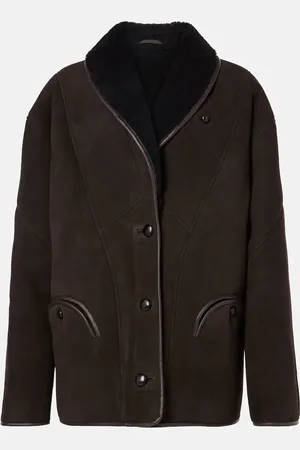 Blazé Milano Blazé Milano Chaqueta Tatoosh de ante con borrego