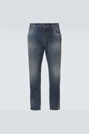 Dolce & Gabbana Jeans slim con efecto desgastado