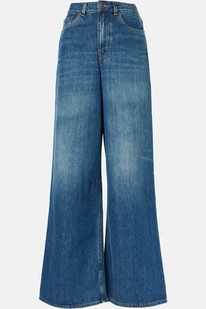 Chloé Chloé Jeans anchos de tiro alto