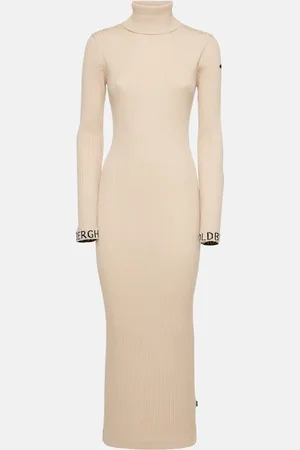 Goldbergh Vestido midi acanalado Mireille