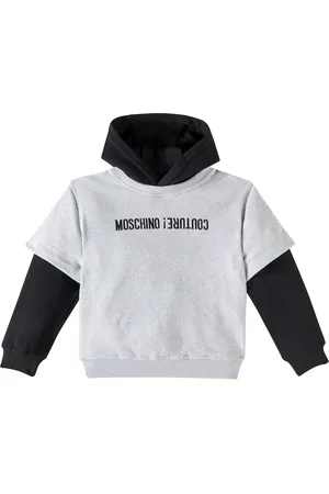 Moschino Sudadera con capucha de algodón con logo