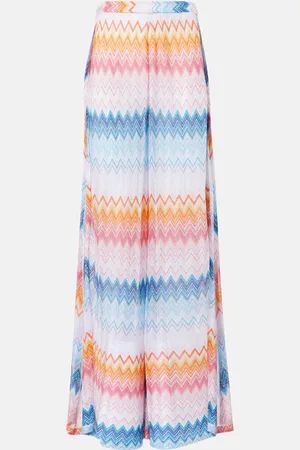 Missoni Pantalones anchos en zigzag
