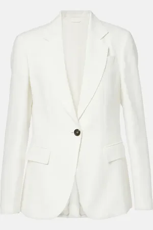 Brunello Cucinelli Blazer de botonadura simple