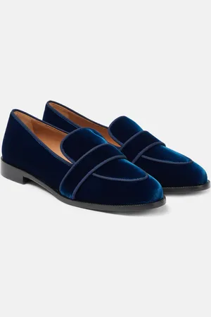 Aquazzura Mocasines Martin de terciopelo
