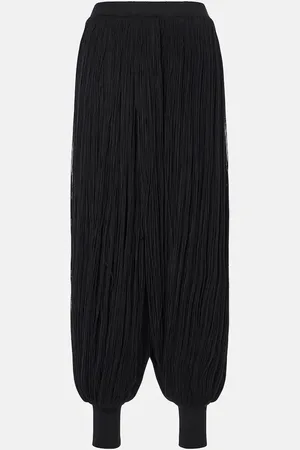 Alaïa Alaïa Pantalones balloon de lana con flecos