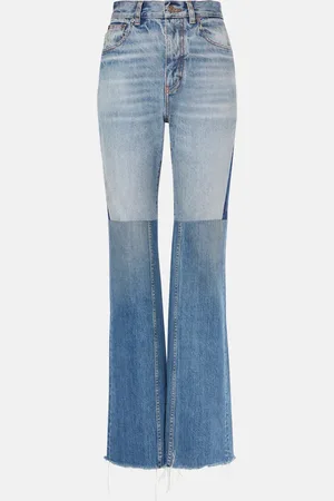 Chloé Chloé Jeans flared con patchwork