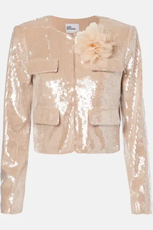 Self-Portrait Chaqueta con lentejuelas