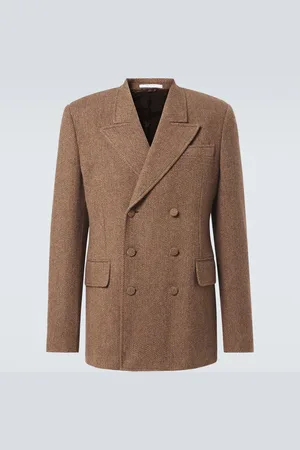 GABRIELA HEARST Blazer cruzado Leiva de lana y cachemir