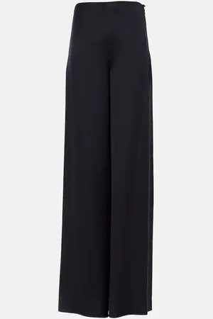 Loro Piana Pantalones Dresden de satén de seda