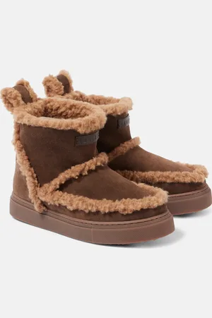INUIKII Botas de ante con borrego