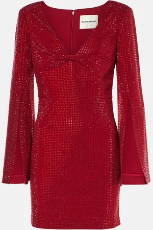Roland Mouret Vestido corto con lentejuelas