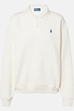 Ralph Lauren Sudadera tipo polo en mezcla de algodón