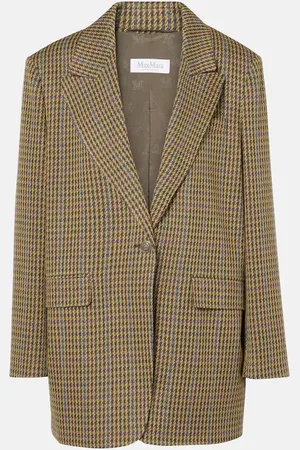 Max Mara Blazer Atlanta de mezcla de lana