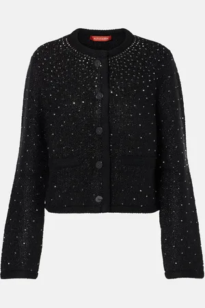 Altuzarra Chaqueta Tina de bouclé adornada