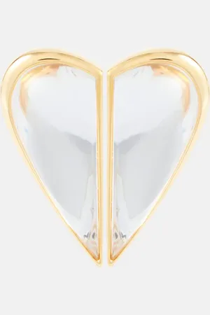 Alaïa Alaïa Pendientes Demi-Cœur Bombe