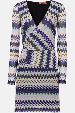 Missoni Vestido corto en zigzag
