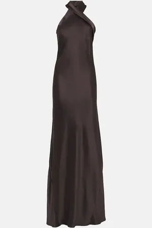 GALVAN Vestido Pandora de satén