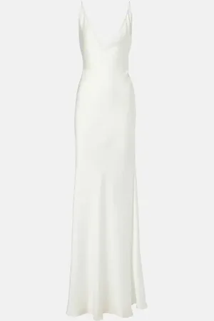 Ilkyaz Ozel Vestido de fiesta de satén