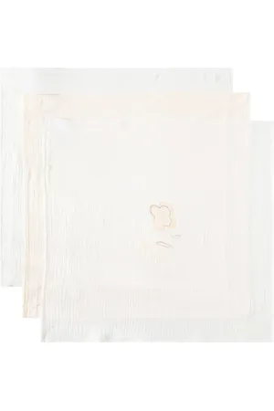 Chloé Chloé Kids Bebé - set de 3 baberos de algodón