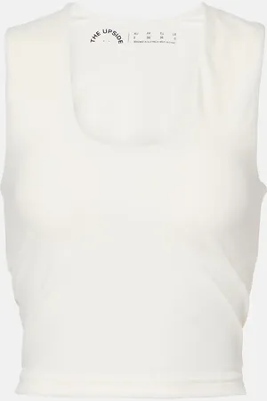 The Upside Tank top cropped Onyx Kori