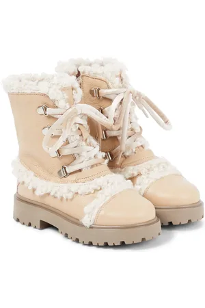 PèPè PèPè Botas de piel con borrego sintético